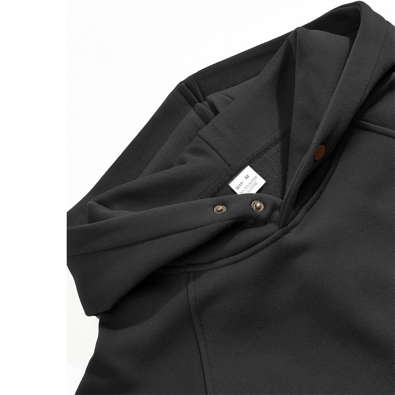Herren Kapuzenpullover Großes Modell Weich Baumwolle