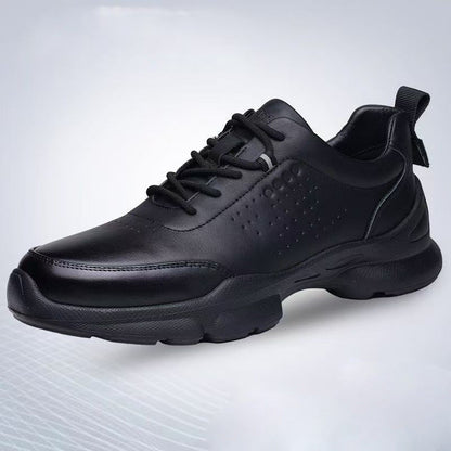 Damen Ledersneaker Sportlich Atmungsaktiv Komfortabel