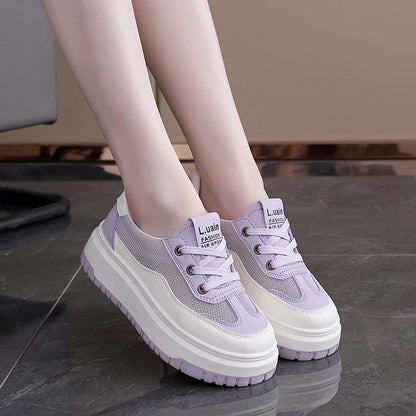 Damen Sneaker Atmungsaktiv Mesh Sportschuhe Komfortabel