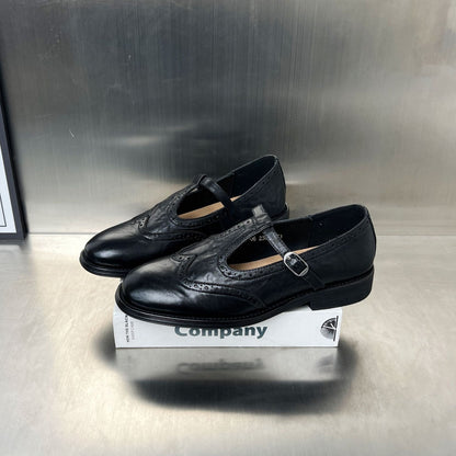 Damen Slipper Elegante Schnalle Luxus Design