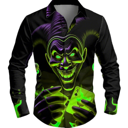 Herren Hemd mit coolem Comic Design Berlin Style