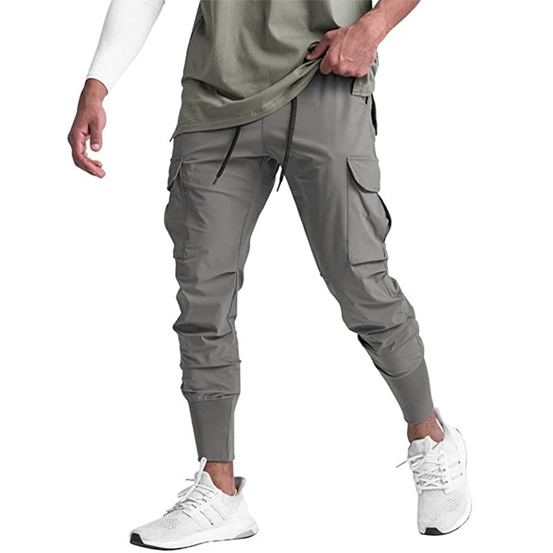 Herren Cargo-Hose mit elastischen Bündchen Funktionell Modern