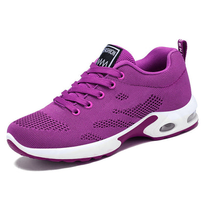 Damen Sport Sneaker Luftdurchlässig Fitnessschuhe Modern