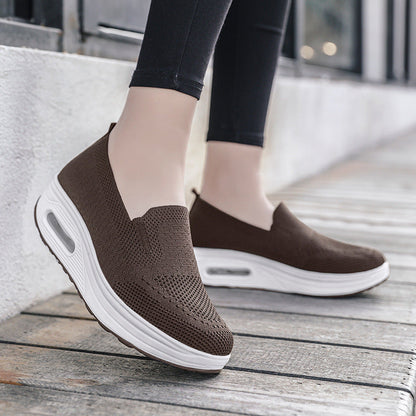 Damen Sneaker Leicht Luftpolsterung Bequem Sport