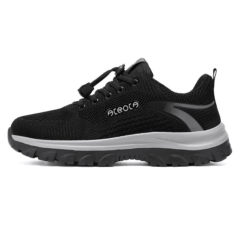 Damen Sneaker Atmungsaktiv Schnellverschluss bequem