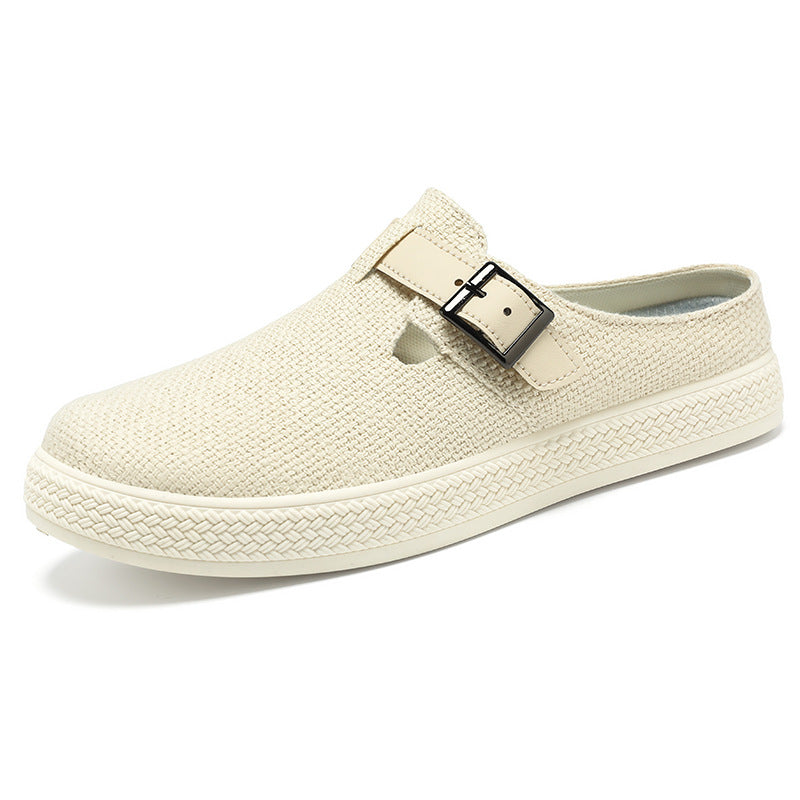 Damen Clogs Bequem Verstellbar mit Schnalle