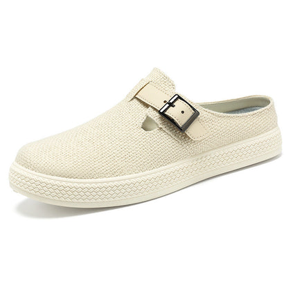 Damen Clogs Bequem Verstellbar mit Schnalle