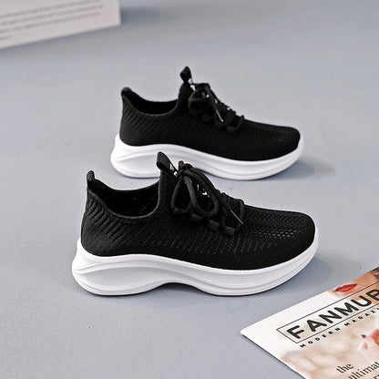 Damen Sneaker Atmungsaktiv Freizeitschuhe Flexibel Modern