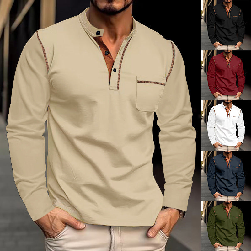 Herren Langarmshirt Klassisch Berlin Style