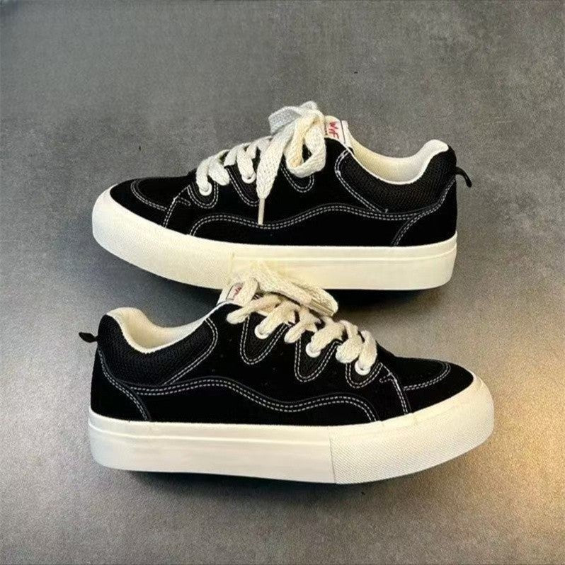 Damen Sneaker Retro Style Atmungsaktiv bequem