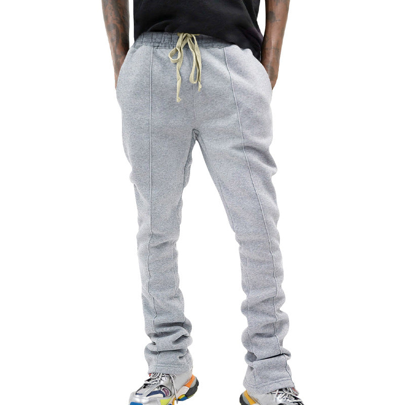Herren Jogginghose Sportlich Bequem Grau