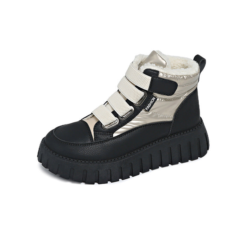 Damenschuhe Winterstiefel Warm Gepolstert Rutschfest