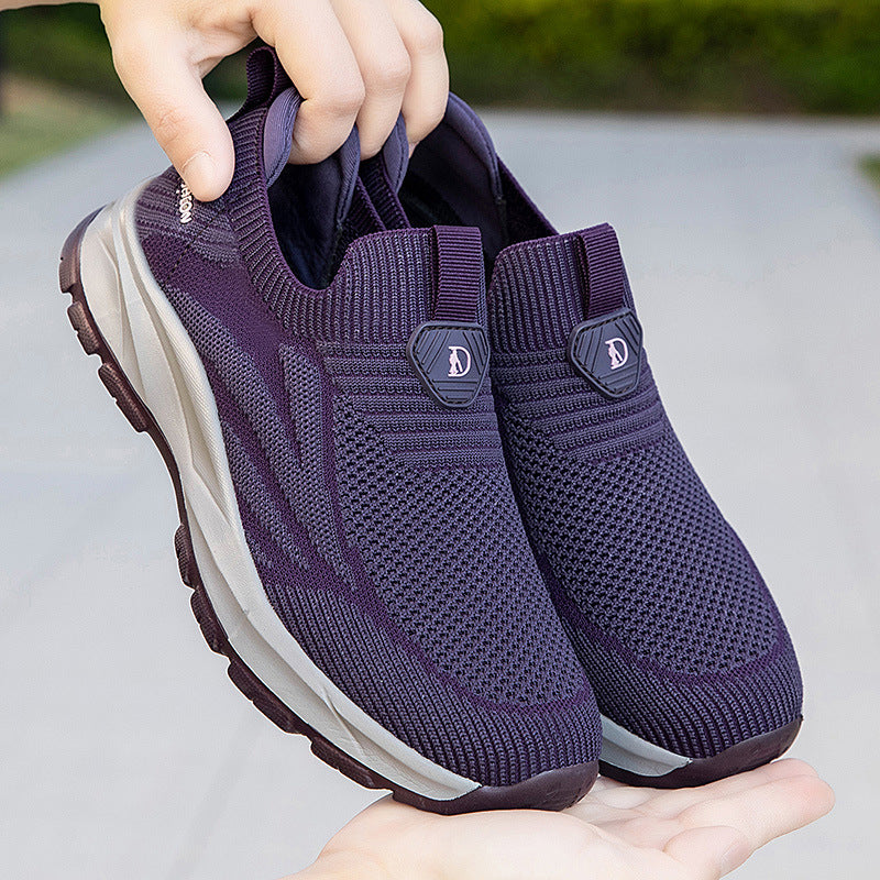 Damen Sneaker Atmungsaktiv Flexibel Komfortschuhe