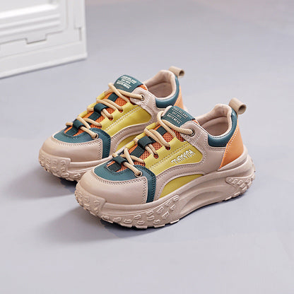 Damen Sneaker Sportlich Chunky Komfortabel