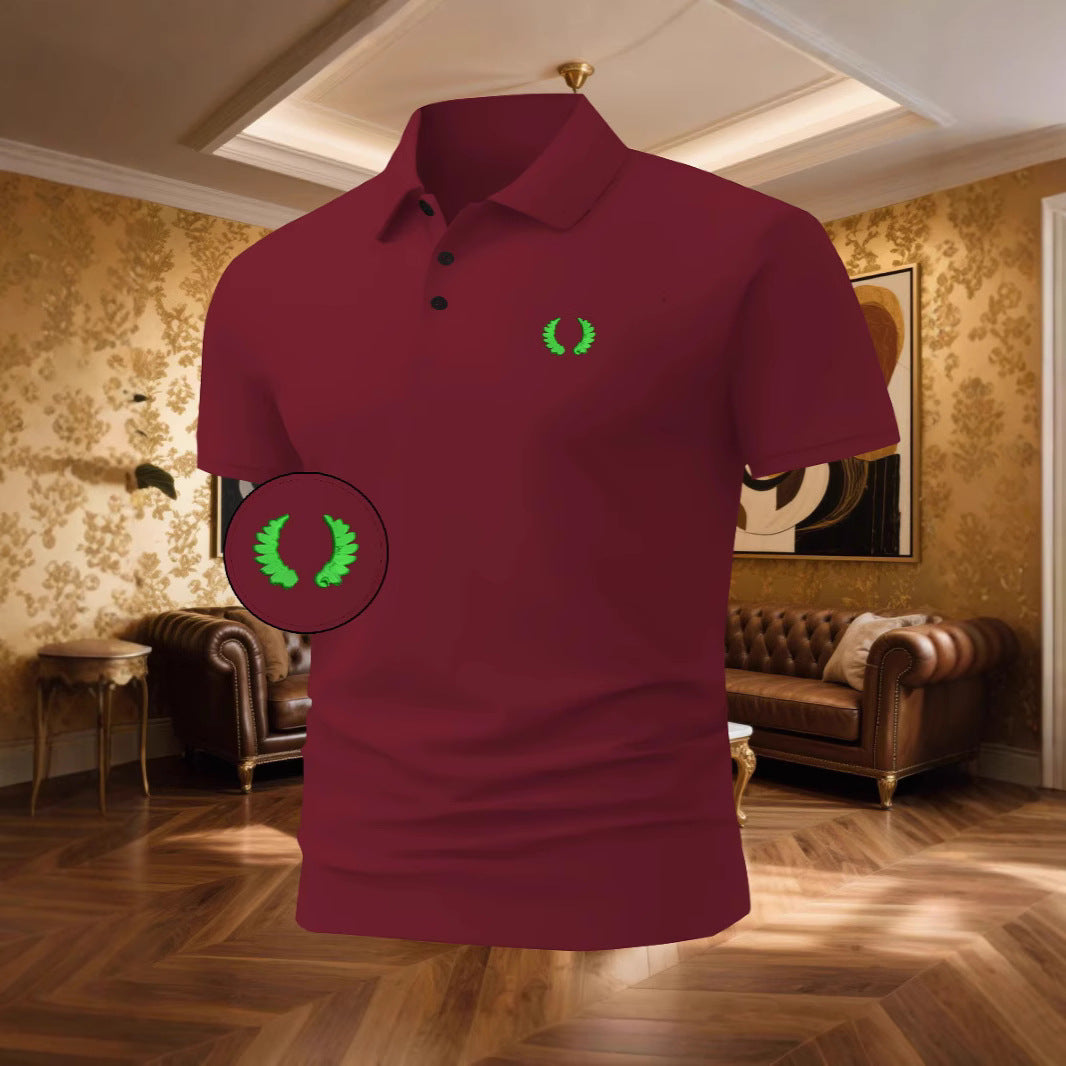 Herren Poloshirt Atmungsaktiv Klassisch Modern - BerlinGlamour