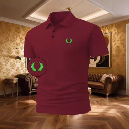 Herren Poloshirt Atmungsaktiv Klassisch Modern - BerlinGlamour