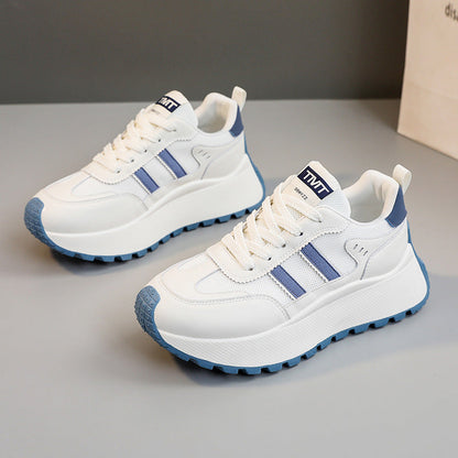 Damen Sneaker Plattform Schuhe Rutschfest Komfortabel