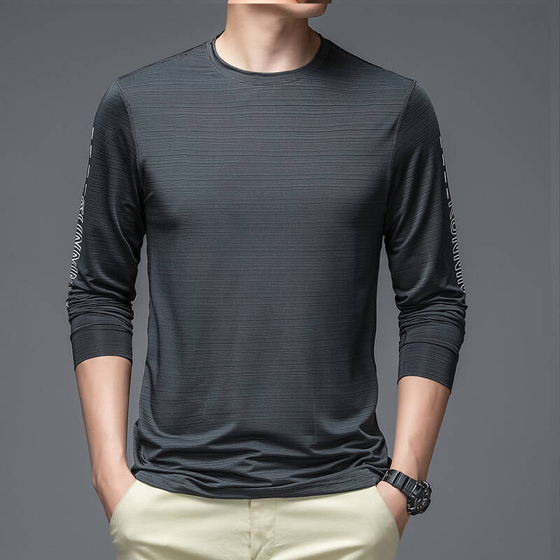 Herren Sportshirt Funktionsshirt atmungsaktiv Modern