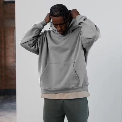 Herren Kapuzenpullover Weich Baumwolle Bequem