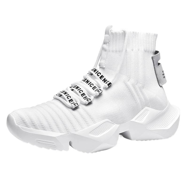 Damen Sneaker High-Top Sportlich Elastisch