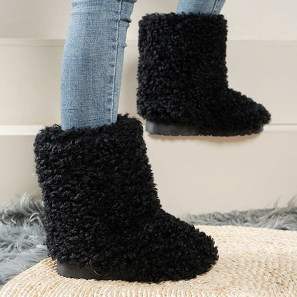 Weiche Damen Hausschuhe Fleece Warm Kuschelig