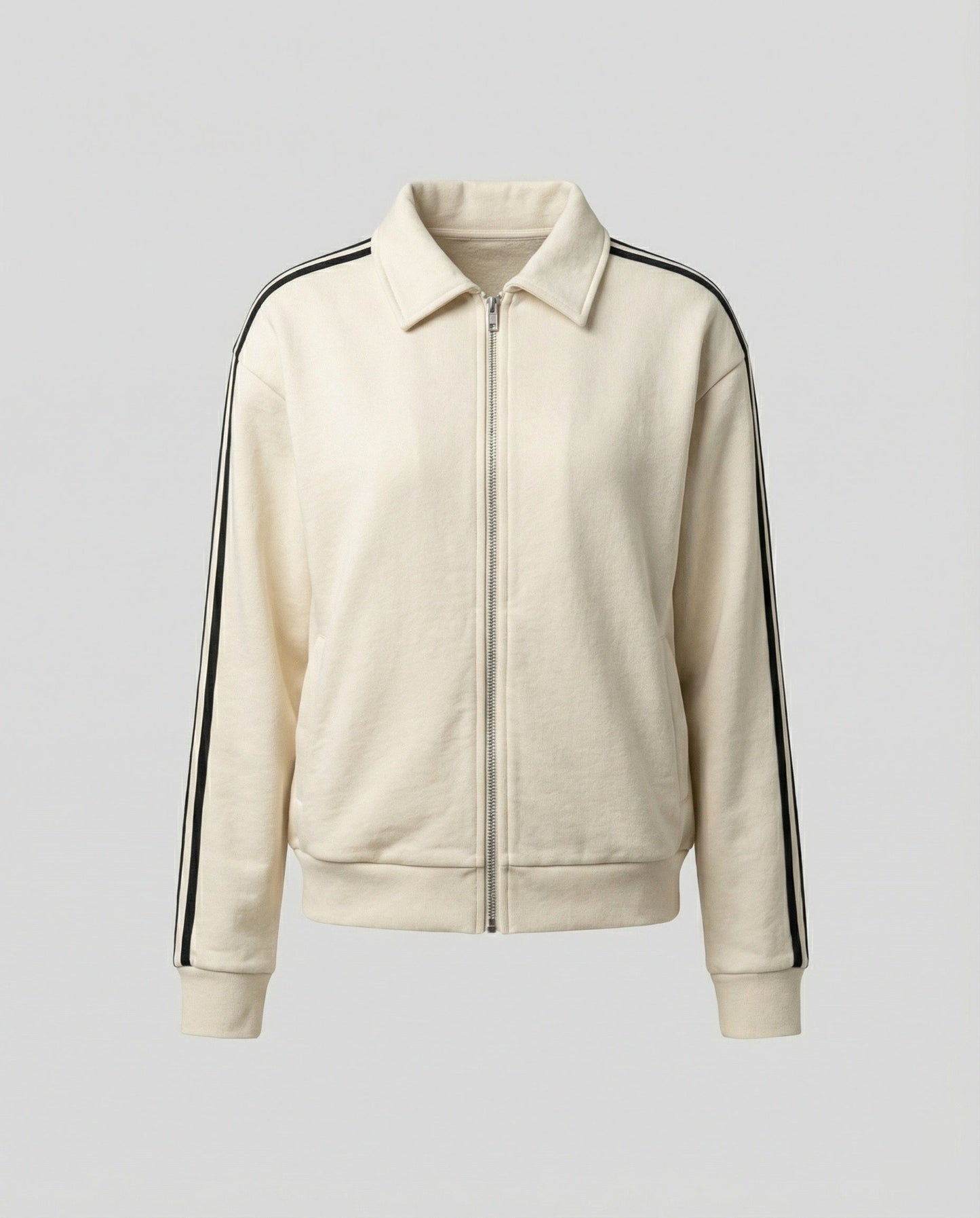 Damen Jacke Sportlich Elegant Weit Reißverschluss