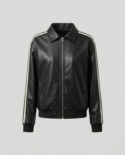 Damen Jacke Sportlich Elegant Weit Reißverschluss