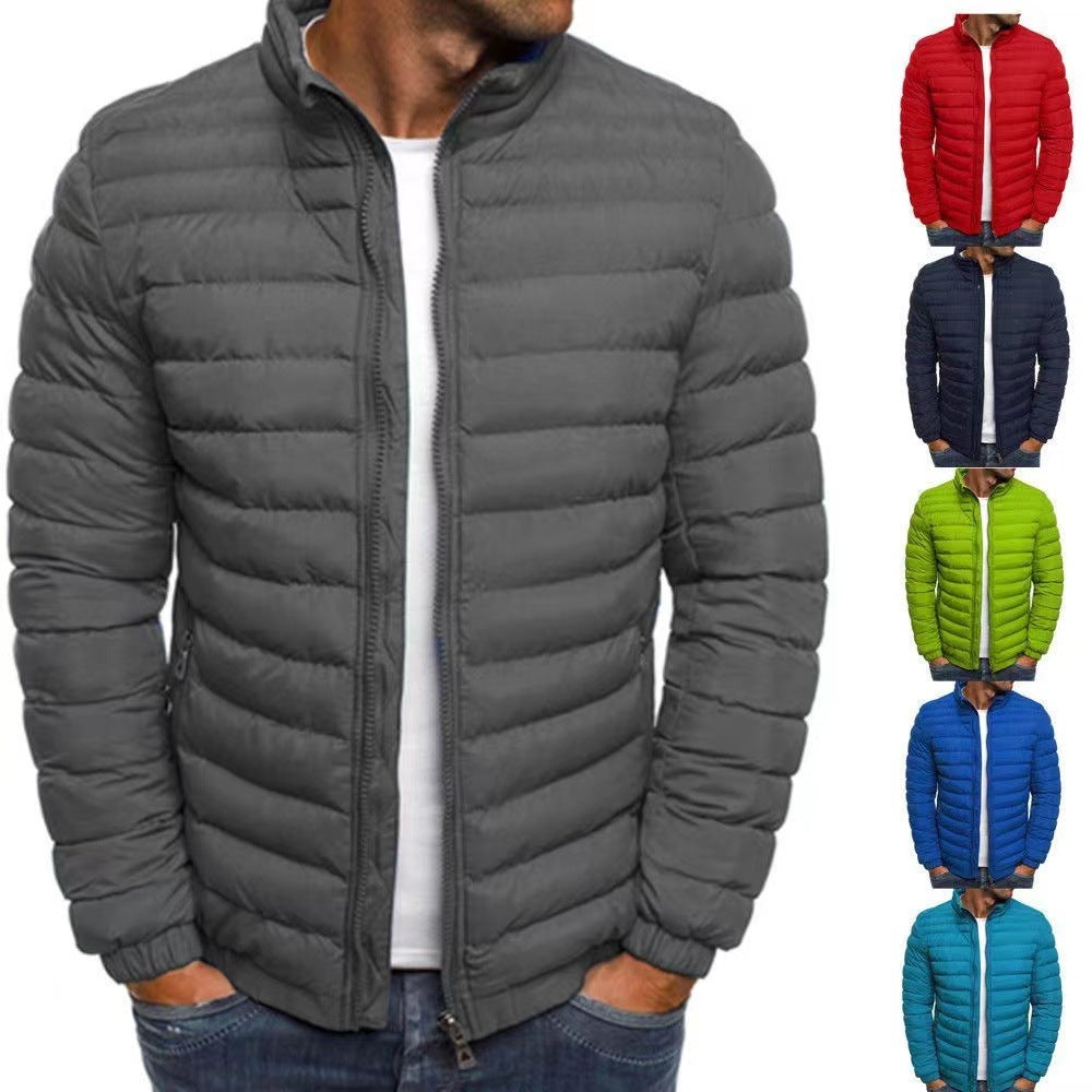 Herren Steppjacke Leicht Warm Isolierend