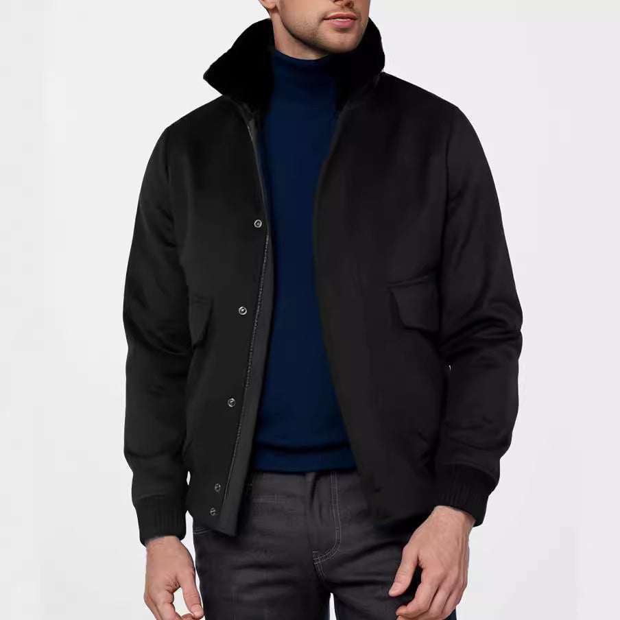 Herren Steppjacke Funktionell Stylish Winter