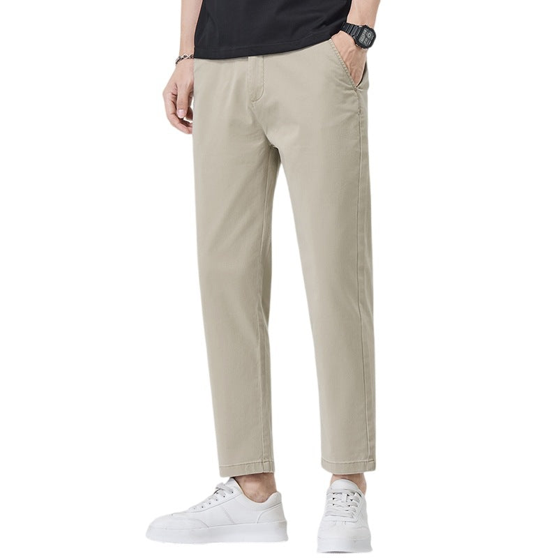 Herrenhose Chinohose Bequem Lässig Mit Seitentaschen