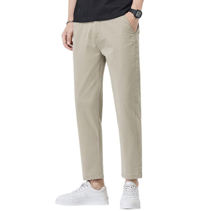 Herrenhose Chinohose Bequem Lässig Mit Seitentaschen