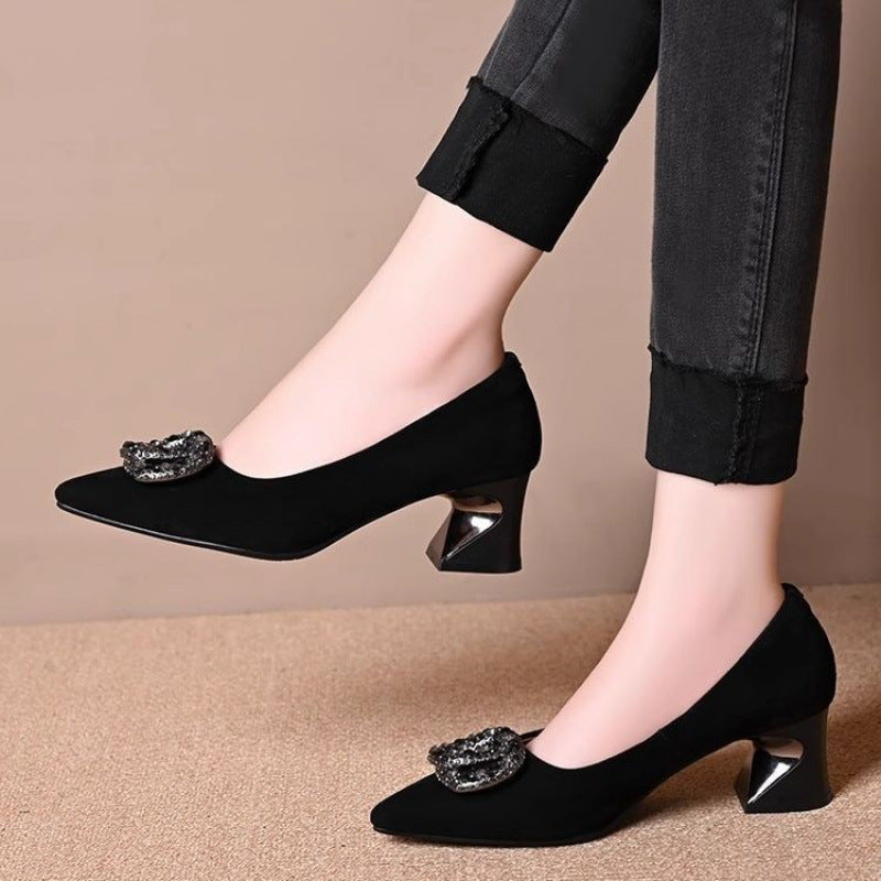 Damen Pumps Schmuck High Heels Elegante