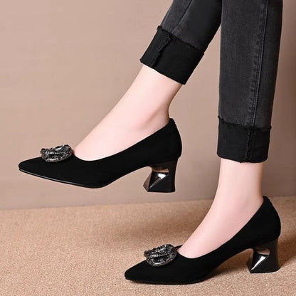 Damen Pumps Schmuck High Heels Elegante
