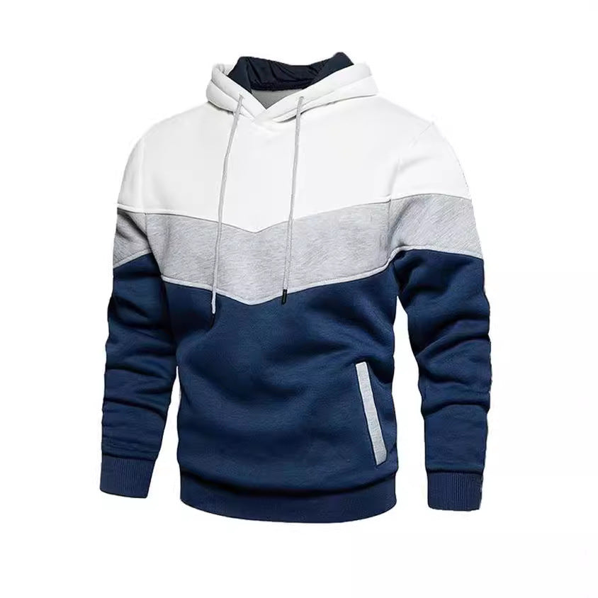 Herren Kapuzenpullover Sportlich Farbig Mit Taschen