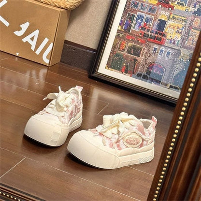 Damen Sneaker Trendig Atmungsaktiv Weich