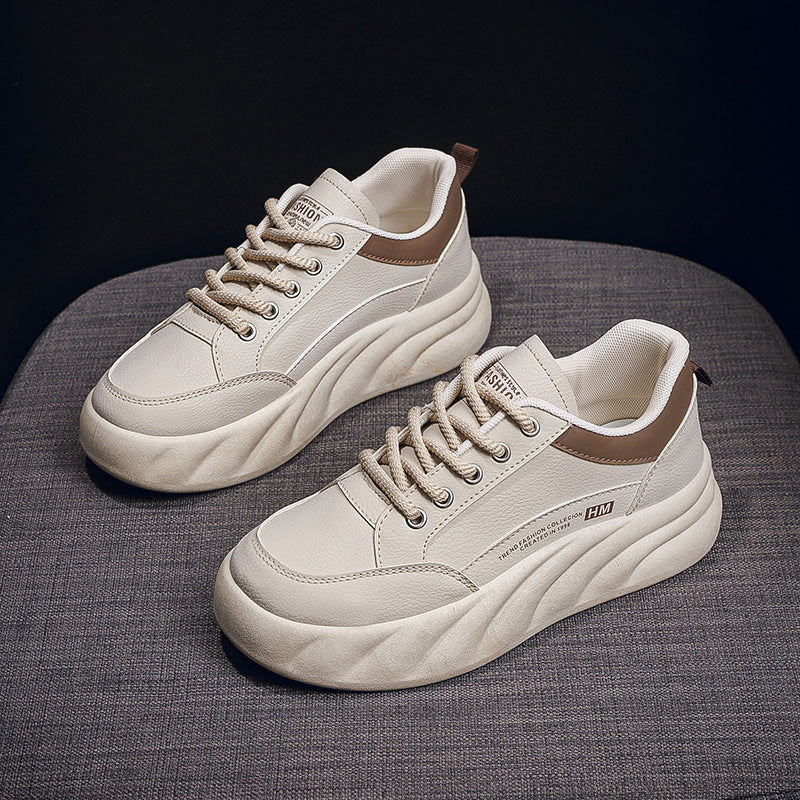 Damen Sneaker Chunky Stil Weite Sohle Modern