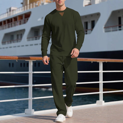Herren Langarm-Set Modern mit Struktur und Style