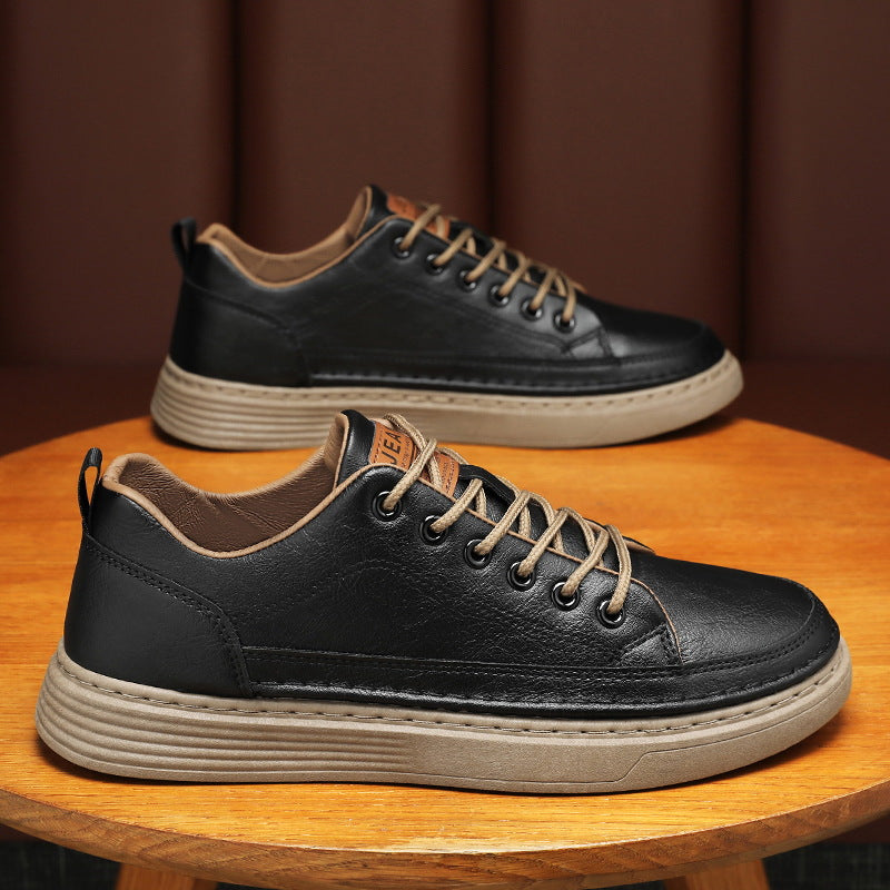 Damen Sneaker Elegantes Design atmungsaktives Leder Komfort