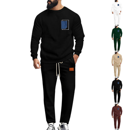Herren Freizeitanzug Bequem Modern mit Taschen