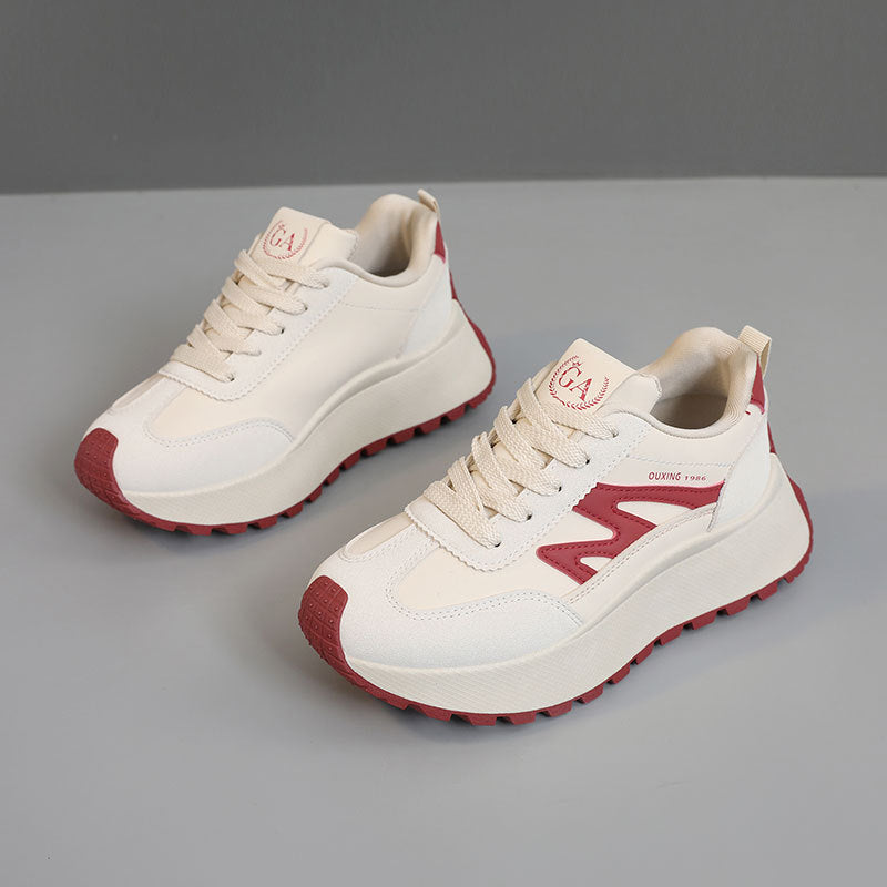 Damen Sneaker Modisch Strapazierfähig Gepolstert