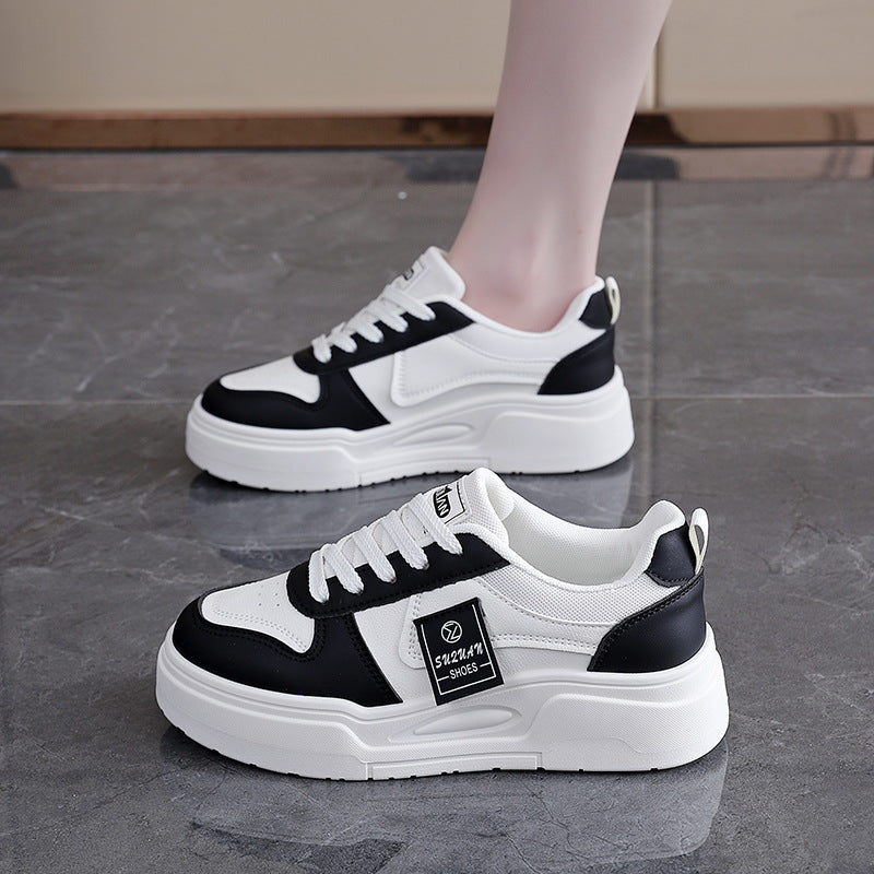 Damen Sneaker Chunky Sportlich Bequem Weite Passform
