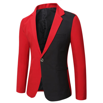 Herren Blazer Modern Kontrast Slimfit
