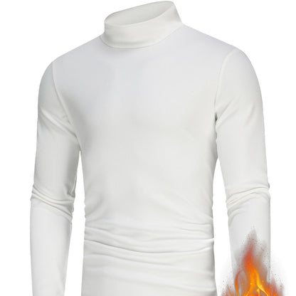 Herren Turtleneck Pullover Atmungsaktiv Langarm Modern