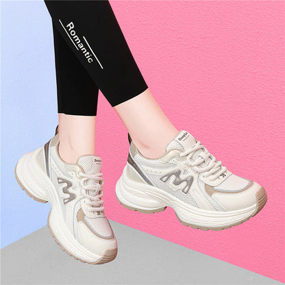 Damen Sneaker Bequem Atmungsaktiv Komfortschuhe Sport