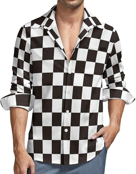 Herren Hemd Karo Modern Trendig Berlin Style