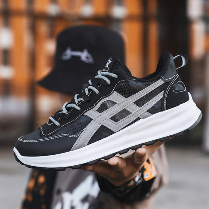 Damen Trail-Sneaker Sportlich Atmungsaktiv Rutschfest