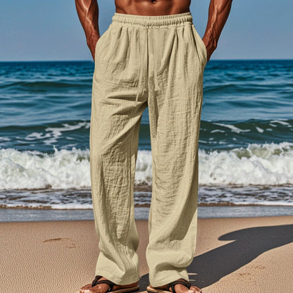 Herren Strandhose Bequem Elastisch Sommer