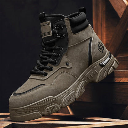 Damen Sportstiefel High-Top Robust Laufsohlen Damenschuhe