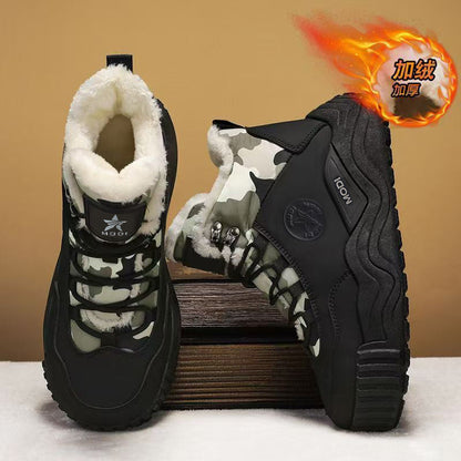 Wanderstiefel Damen Warm Gefüttert Winterstiefel - BerlinGlamour