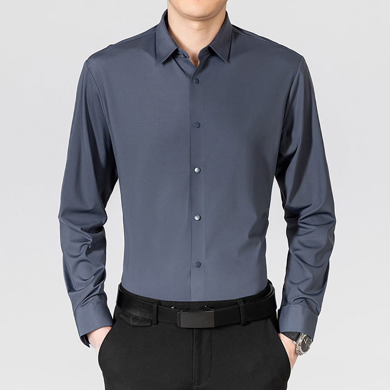 Herren Hemd Elegantes atmungsaktives Business-Hemd